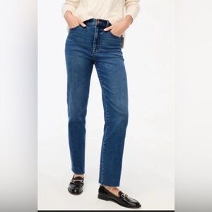 J. Crew Factory‎ Stovepipe straight jean signature stretch Size 28 Blue Pearl